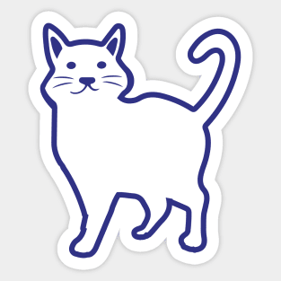 Cat funny Sticker